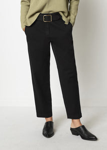Cotton Chinos in Black